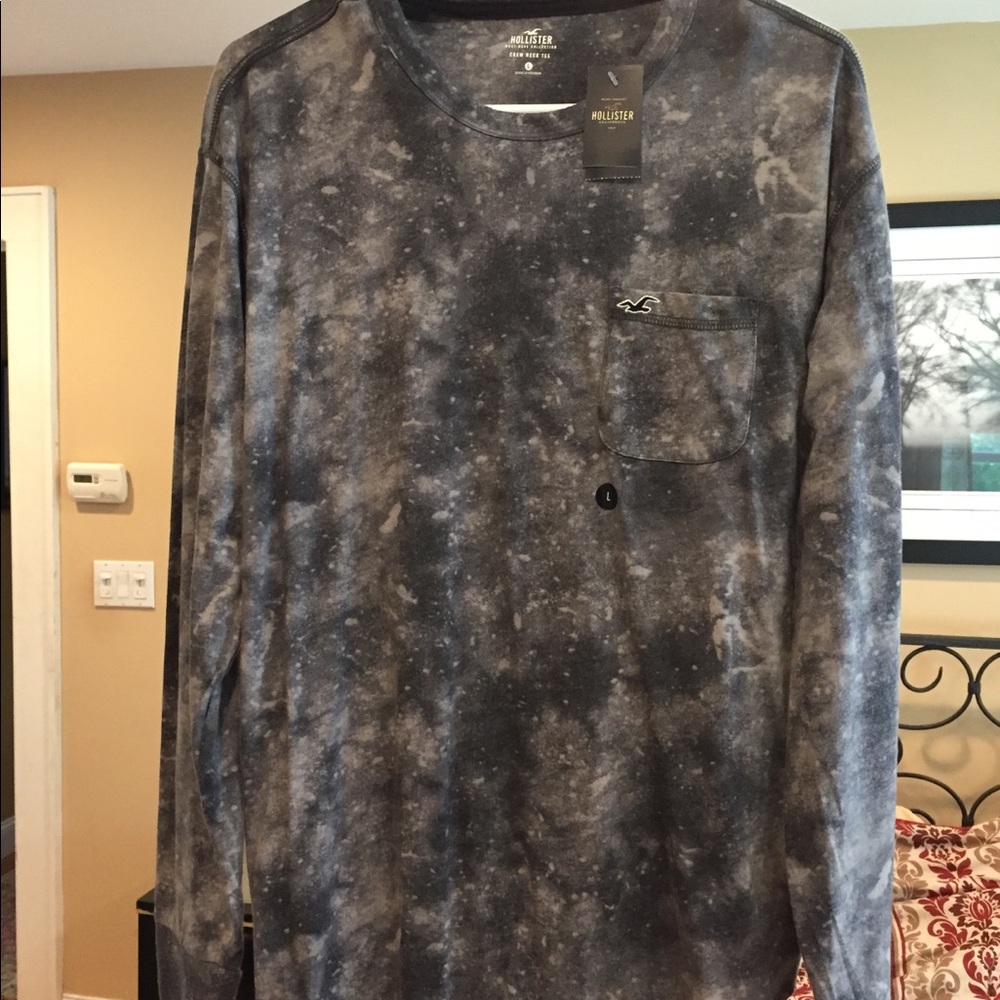 Hollister Crew Long Sleeve Shirt